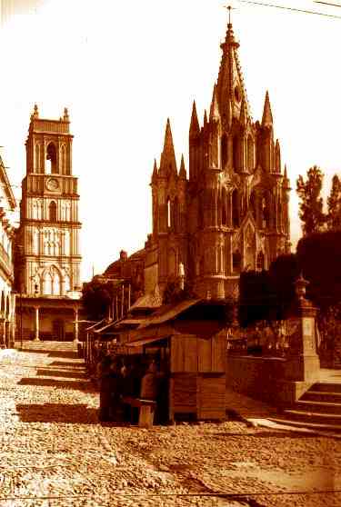 Parroquia of San Miguel de Allende approx 1906